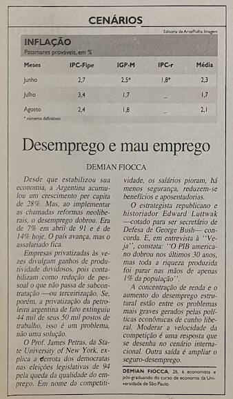 Demian Fiocca coluna Folha de São Paulo